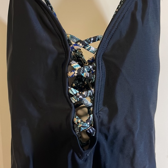 Black strappy one piece, size small! - Picture 3 of 7